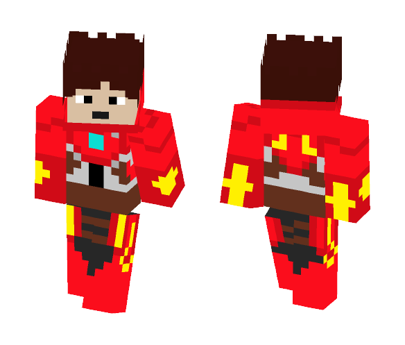 Iron Man rank-3 (Avengers Academy) - Iron Man Minecraft Skins - image 1