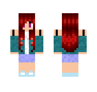 Teen Girl with Red Hair