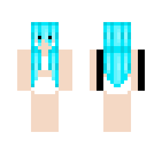 вluê lS тнê nêш вlåcκ - Female Minecraft Skins - image 2