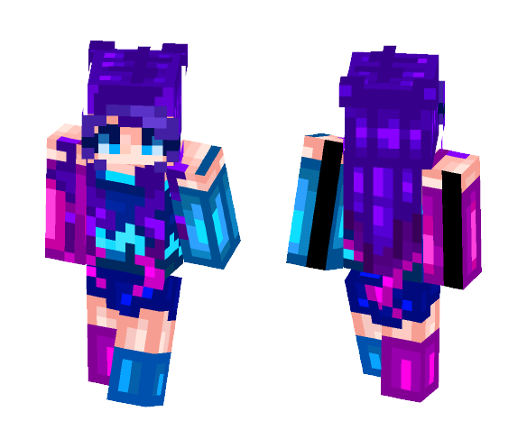 If Dubstep was a minecraft skin - Female Minecraft Skins - image 1