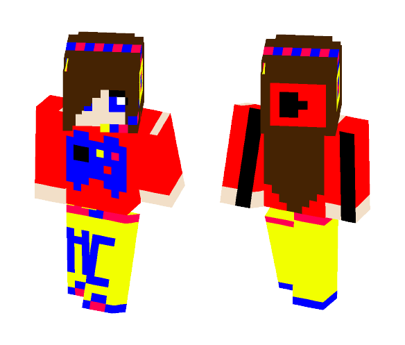 Youtube Gamer Girl - Girl Minecraft Skins - image 1