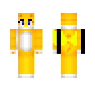 Flying Golden Tiger Girl