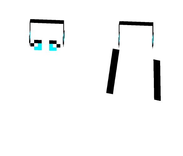 Female Napstablook From Undertale - Female Minecraft Skins - image 1