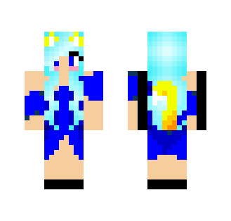 Blue Meif Wai Cat Girl
