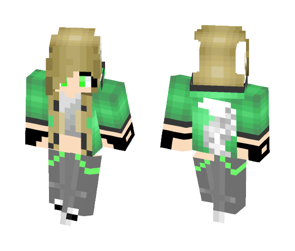Random Werewolf Girl #2 - Girl Minecraft Skins - image 1