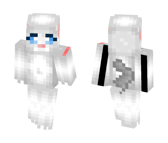 Grey Kitty - Female Minecraft Skins - image 1