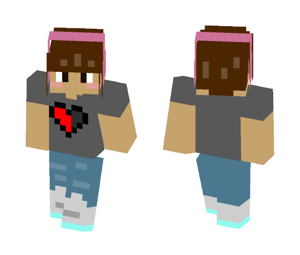 gamer girl (alt) - Girl Minecraft Skins - image 1