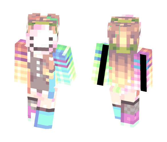 Under Her Smile - Female Minecraft Skins - image 1
