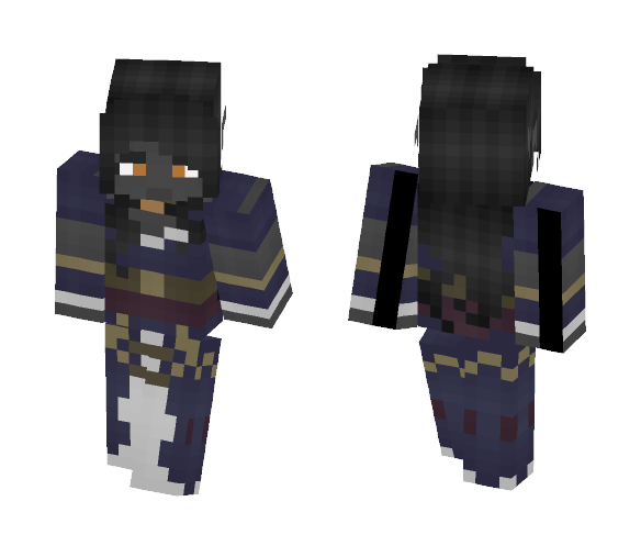 Magara's Witchy Dress - Female Minecraft Skins - image 1