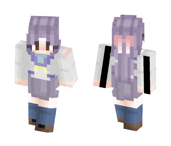 Momoko -- Ghost Stories - Female Minecraft Skins - image 1