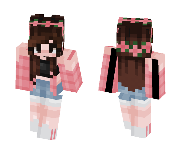 summer highs~ - Female Minecraft Skins - image 1