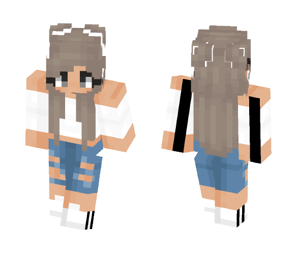 Feeling Casual... - Female Minecraft Skins - image 1