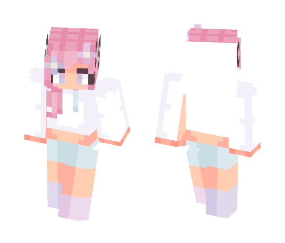 OC - Dex Summers | Bunnyhead - Female Minecraft Skins - image 1