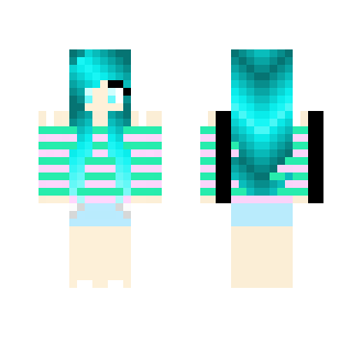 Cute Teal Hair
