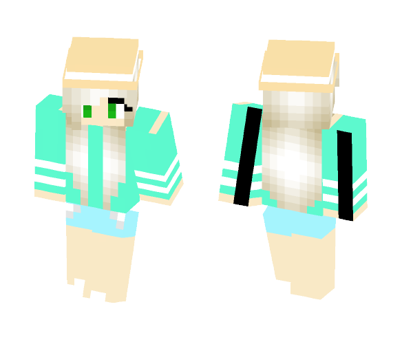 Boater Hat - Female Minecraft Skins - image 1