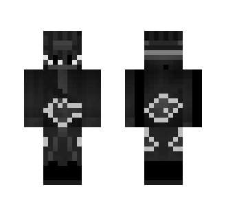black and white