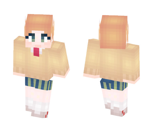 Sakura Trick: Yuu (Request) - Female Minecraft Skins - image 1