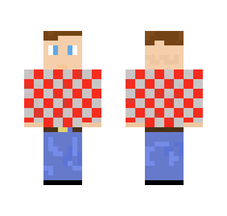plaid shirt bob