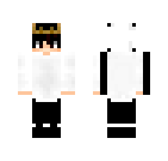 White Hoodie & Crown