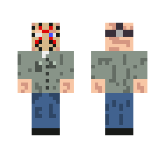 Jason Voorhees Part 3 - Male Minecraft Skins - image 2