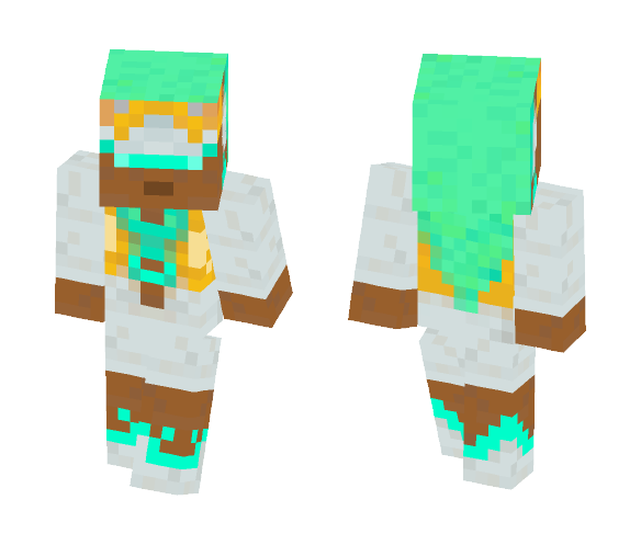 Symmetra, Oasis skin - Female Minecraft Skins - image 1