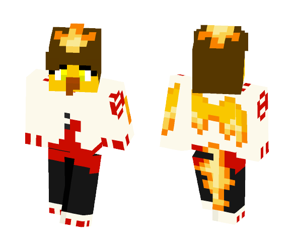 Team Valor Moltres - Female Minecraft Skins - image 1