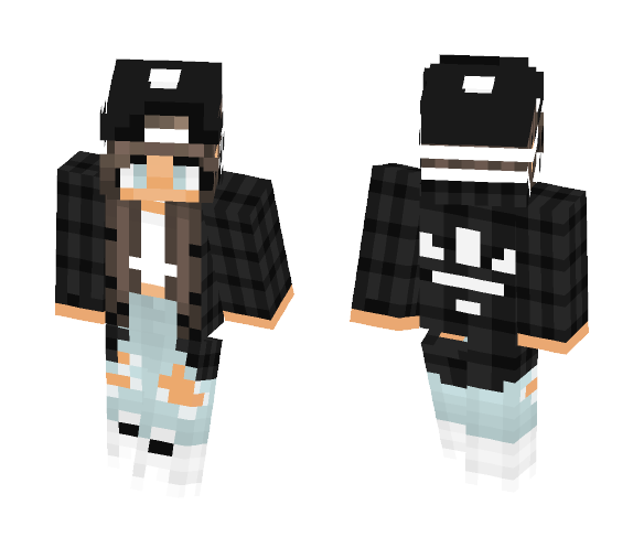 adidas girl - Girl Minecraft Skins - image 1