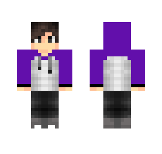 Purple -Jacket Boy