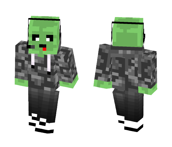 Download Free Derpy Gamer-Slime Skin :D Skin for Minecraft image 1 Derpy Gamer-Slime Skin :D - Male Minecraft Skins - image 1