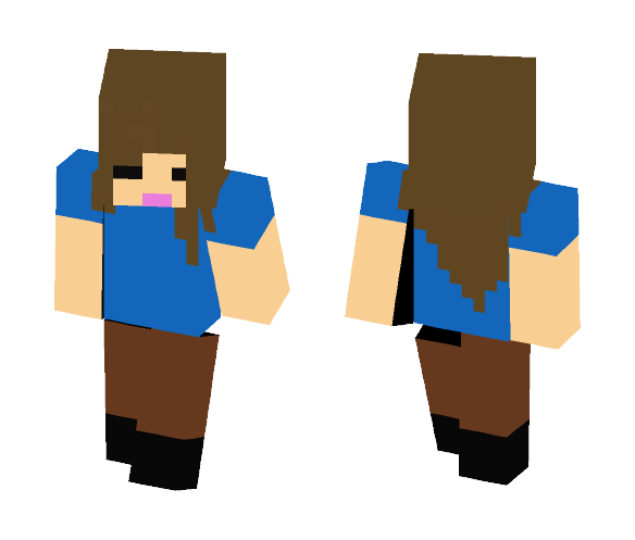 Frisk - Female Minecraft Skins - image 1