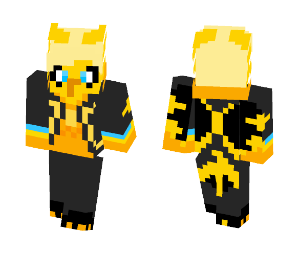 Team Instinct Zapdos - Male Minecraft Skins - image 1