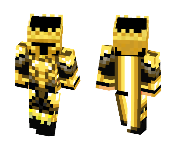 Golden Knight - Interchangeable Minecraft Skins - image 1