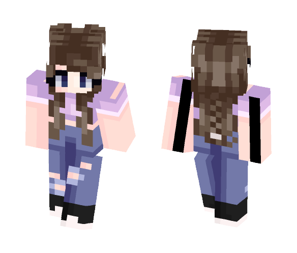 thinking | bethany - Female Minecraft Skins - image 1