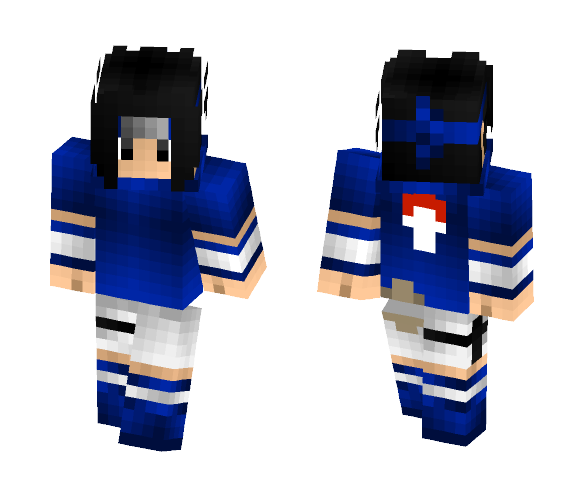 Sasuke Uchiha - Male Minecraft Skins - image 1