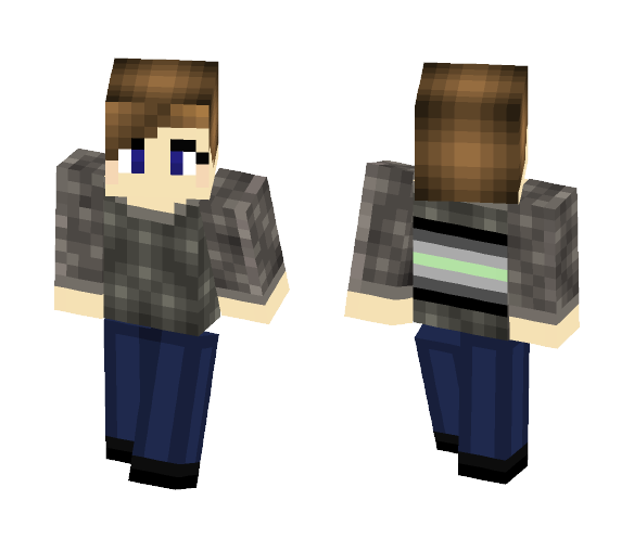 Agender Pride Skin - Interchangeable Minecraft Skins - image 1