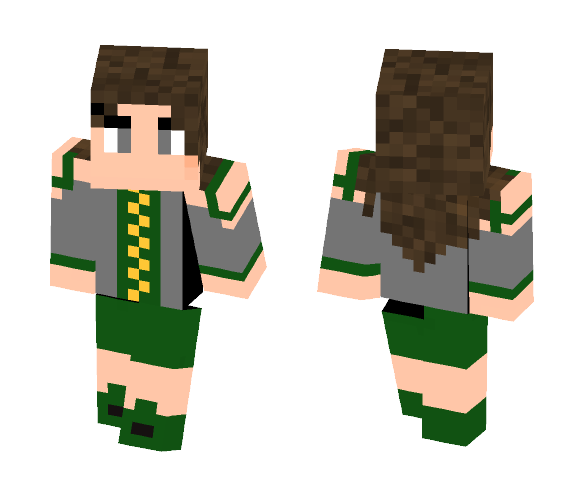Ginger - Female Minecraft Skins - image 1