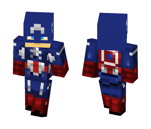 Captain America - Comics Minecraft Skins - image 1