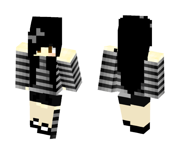 Me (Simple) Emo - Female Minecraft Skins - image 1