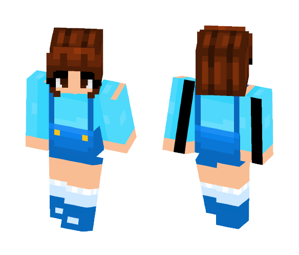 Overalls #1 - Female Minecraft Skins - image 1