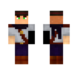 Conf - Lashes and Shaved - Male Minecraft Skins - image 2