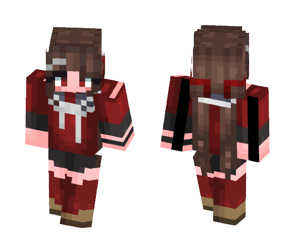 Maki Harukawa Dangan Ronpa V3 - Female Minecraft Skins - image 1