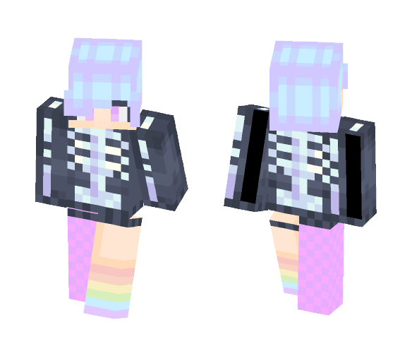 Pastel Night;; - Male Minecraft Skins - image 1