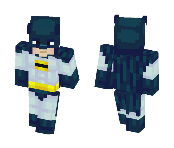 BATMAN! (Adam West Tribute) - Comics Minecraft Skins - image 1