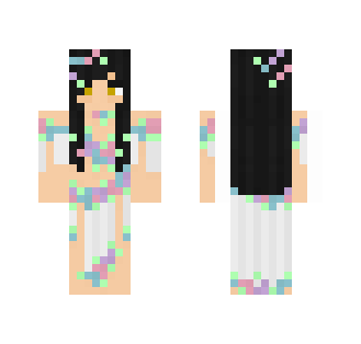 Flower Power Carellith [LOTC] - Female Minecraft Skins - image 2