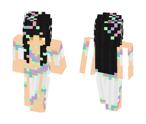 Flower Power Carellith [LOTC] - Female Minecraft Skins - image 1