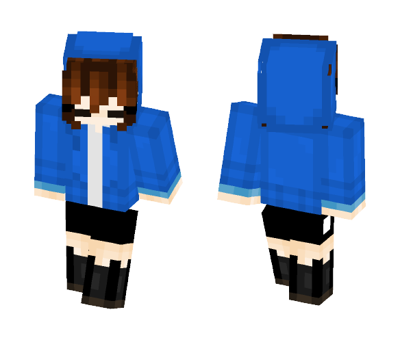 Swapshift - Frisk - Female Minecraft Skins - image 1