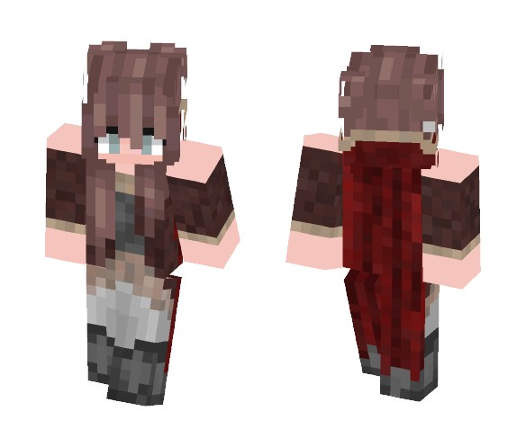 Download Free Medieval Girl Skin for Minecraft image 1 Medieval Girl - Girl Minecraft Skins - image 1
