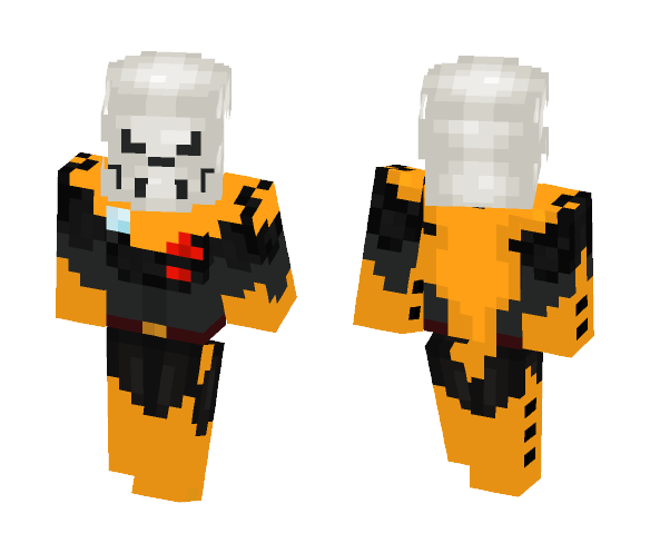 Hardtale Papyrus - Male Minecraft Skins - image 1