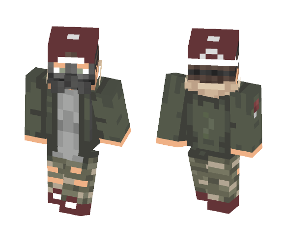 Gas Mask - Male Minecraft Skins - image 1