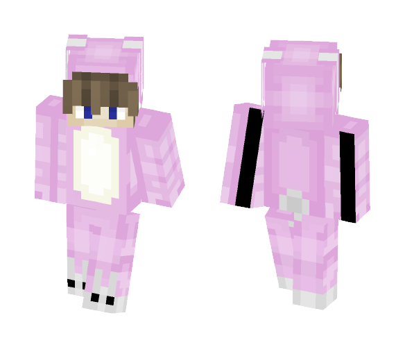 o3o Bunny Onesie - Male Minecraft Skins - image 1